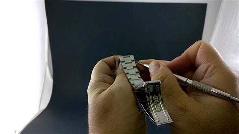 rolex 16014 remove bracelet|removing rolex bracelet from strap.